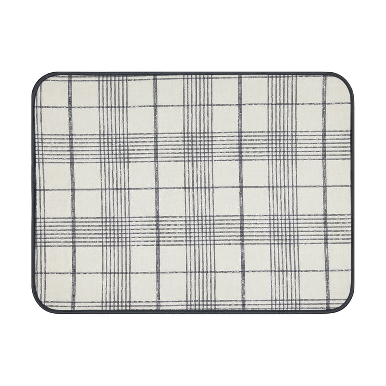 Better Homes & Gardens Weston Plaid Dish Drying Mat photo 1