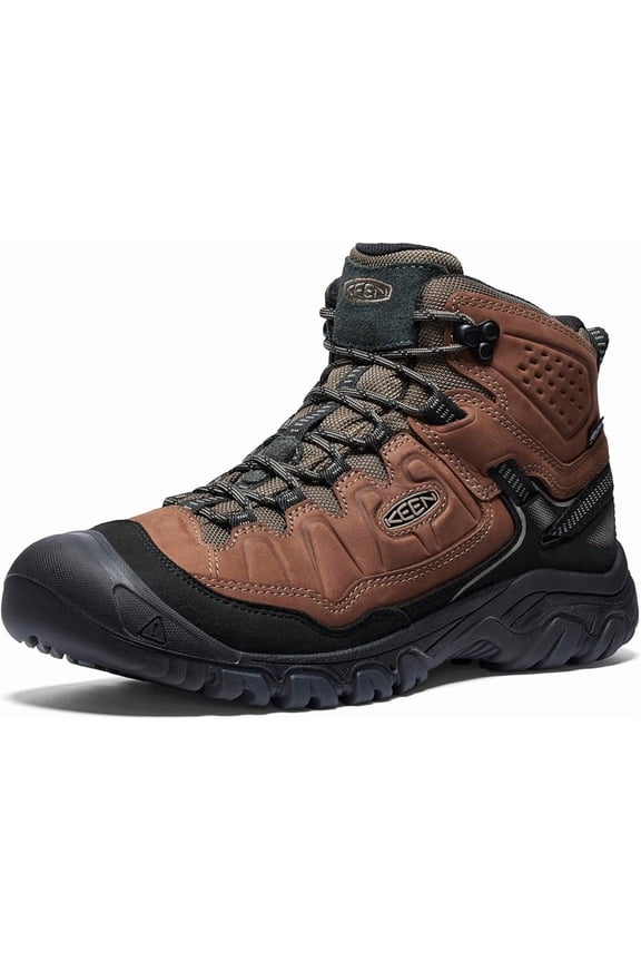 Mens Targhee IV Waterproof Hiking Boot - Bison Black