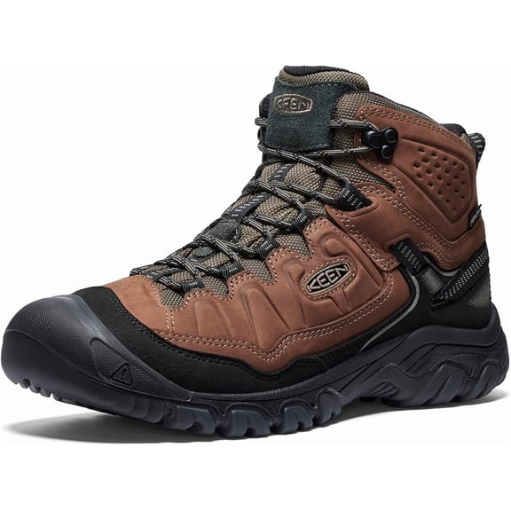 Keen Men’s Targhee IV Waterproof Hiking Boot - Bison Black