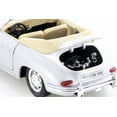 thumbnail image 5 of Porsche 356B Convertible, Silver w/ Black - Welly 29390/4D - 1/24 Scale Diecast Model Toy Car (Brand New but NO BOX), 5 of 5