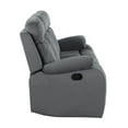 thumbnail image 5 of Titan Furnishings Transitional Microfiber Fabric Sofa in Gray, 5 of 11