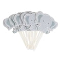 thumbnail image 2 of Paquete de 24 Púas para Cupcakes de + 10 Piezas de Decoración de Fiesta de Sunnimix Etiquetas de la decoración de la torta, 2 of 8