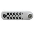 thumbnail image 1 of LockeyUSA EC780wl Digital Combination Electronic Cabinet & Locker Lock, White - Left Handed, 1 of 1