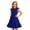 00-Dark Blue604, variant on WOYY Girls Ruffles Sleeveless Tiered Dress Casual Party A-Line Midi Sundress, Sizes 5-14