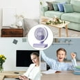 thumbnail image 2 of Oscillating Air Circulator Fan 5 Speeds Oscillating Personal Fan with Remote Control 4000mAh Rechargeable Air Green, 2 of 6