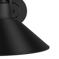 thumbnail image 4 of Hunter - Skyflow 1-light Matte Black,  , Dimmable, Modern Style, Cone Shaped, for Bedrooms, Dining, Living Rooms - 46021, 4 of 9