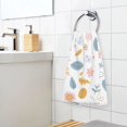 thumbnail image 3 of Yayeee 100% Cotton Hand Towels for Bathroom 16" x 28" Soft Absorbent Kitchen Towel, Cartoon Doodles, 3 of 7
