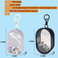 thumbnail image 3 of Estuche transparente DBYANAN para minifiguras con llavero, 3 of 6