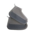 thumbnail image 4 of Shoe Bags and Covers Rain Shoe Cover Rainy Day Non Slip Thickened Wear Sole Mens and Womens Rain Boot Cover Outdoor Foot Cover L 11.4Inch, 4 of 8