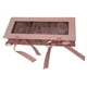 thumbnail image 3 of Caja de flores vacía para papá, recuerdo premium, ligero y rellenable para el Día del Padre. rosa, 3 of 9