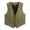 a-Army Green158, variant on VNKIDY Womens Solid Color Sleeveless Suit Vest With V Neck Button Closure Formal Outerwear For Office Daily Casual Wear Brown L