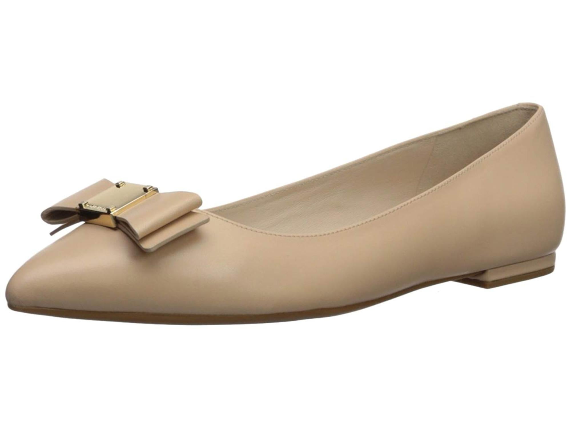 cole haan metallic flats