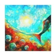 thumbnail image 3 of "Heavenly Angelfish Painting" - Canvas, 3 of 25
