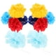 thumbnail image 5 of KAKOWELY 10 pompones de papel de seda, bolas de flores para decoración de bodas y fiestas., 5 of 5