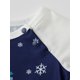 thumbnail image 5 of Pijamas navideñas familiares a juego con estampado de muñecos de nieve y copos de nieve. Conjuntos navideños familiares a juego., 5 of 9