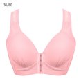 thumbnail image 1 of Sujetador inalámbrico transpirable con hebilla frontal, correa ancha, ropa interior fina para mujer niña, rosa claro, 36/80 sidaley AP001203-13, 1 of 7