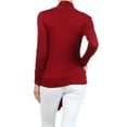 thumbnail image 4 of Women's Solid Open Front Long Sleeve Lightweight Soft Basic Sweater Cardigan, 4 of 4