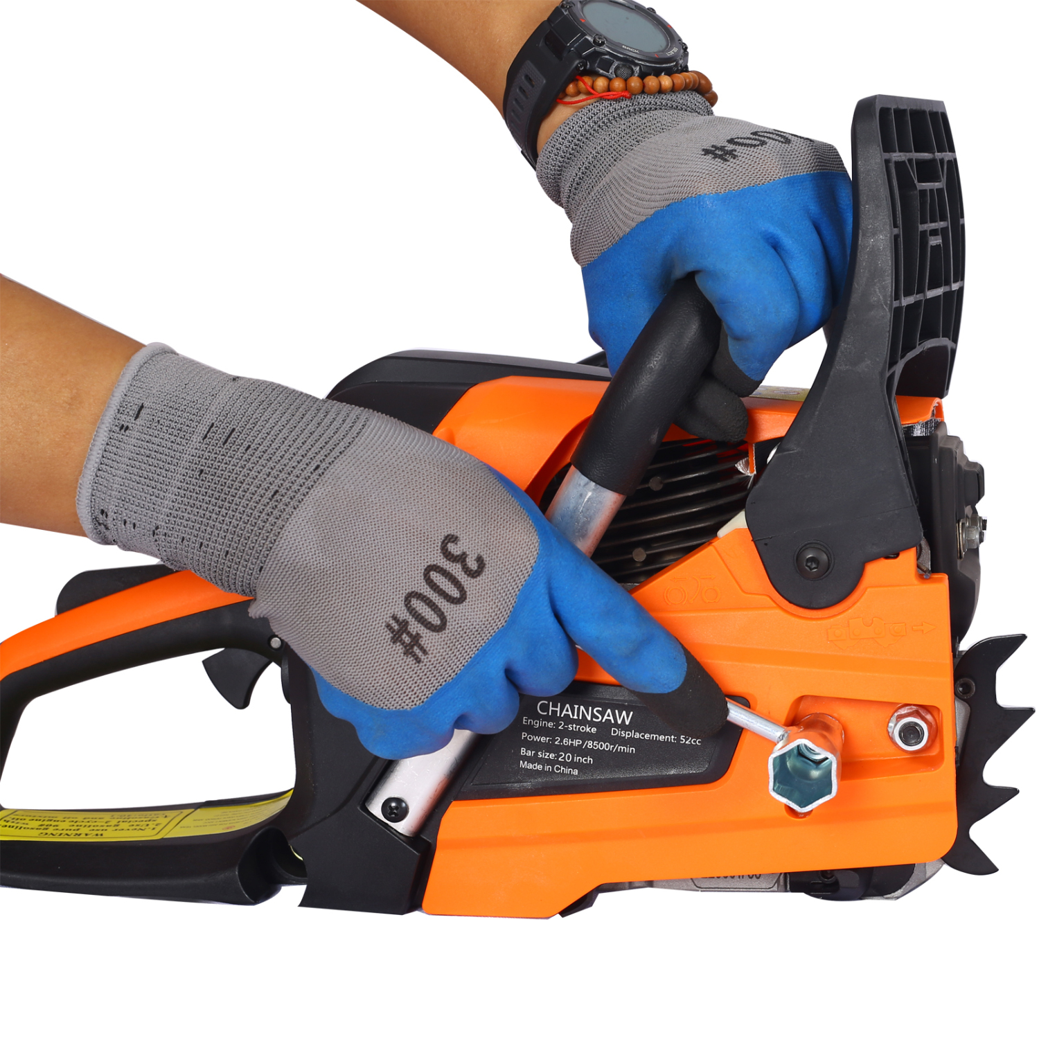 Chainsaw gas 20inch  52cc Gasoline Chain Saw for Trees  Wood Cutting 2-cycle EPA Compliant