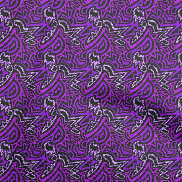 oneOone Cotton Silk Purple Fabric Abstract Craft Projects Decor Fabric Printed By The Yard 42 Inch Wide