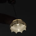 thumbnail image 4 of Tholdsy Apliques de pared LED, lámpara de techo a escala 1: 12, pantalla de cristal de simulación, regalos de juguete DIY, forma de paraguas Retro para casas de muñecas Tholdsy FN001949-00, 4 of 6