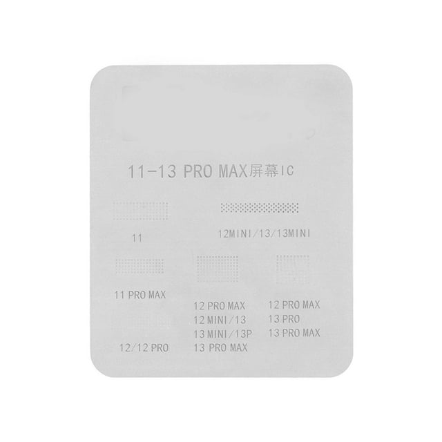 BGA Reball Stencil Écran Reballing Rework Modèle Accessoire pour Téléphone Réparation Entretien