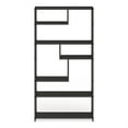 thumbnail image 2 of Furniture of America Zin Industrial Metal 6-Shelf Bookcase in Powder Coated Gray, 2 of 11
