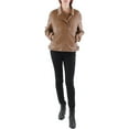thumbnail image 3 of Tommy Hilfiger Womens Faux Leather Cold Weather Motorcycle Jacket, 3 of 4
