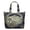 Elegant, variant on Weekender Bag Featuring American Food Swich Prints Large Capacity Travel Tote Bag with Hamburger Junk Food Designs, Lightweight Adjustable Strap for Weekend Trips