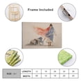thumbnail image 2 of Jesus And Woman Wall Art Woman Touching The Hem of Jesus' Garment Poster Bible Canvas Print Canvas Wall Art Poster Decorative Bedroom Modern Home Print Picture Artworks Posters 08x12inch(20x30cm), 2 of 6