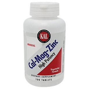 - Kal - Cal Mag Zinc, Tablet (Btl-Plastic) 100ct
