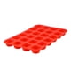 thumbnail image 3 of Molde de silicona para 24 cupcakes, muffins, pasteles, redondo (rojo), 3 of 5