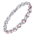 thumbnail image 1 of Bracelet Magnétique Gaussien en Forme de Cœur Bracelet Magnétique Réglable, 1 of 5