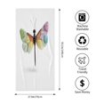 thumbnail image 6 of Colorful Butterfly Pattern Beach Towel - Unique Symbol Design Perfect for Pool Travel and Bath Use - Vibrant & Stylish, 6 of 6