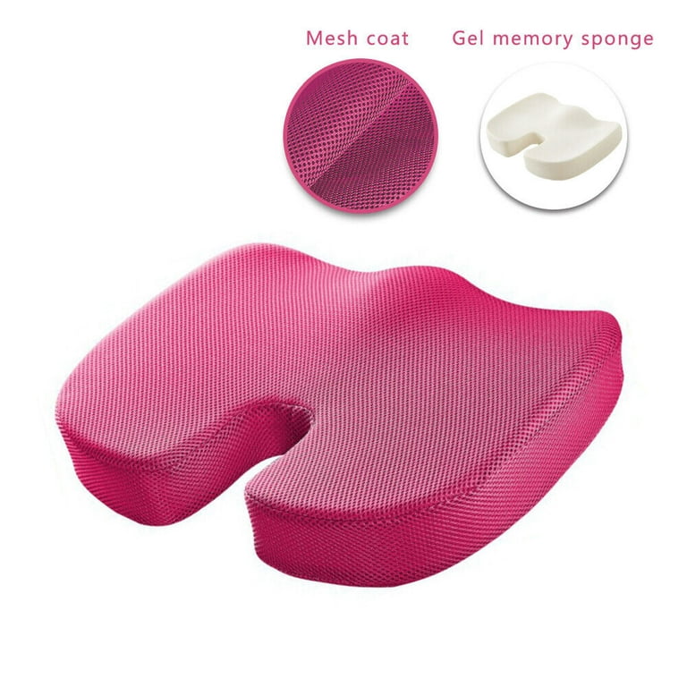 Donut Pillow Gel Seat Cushion Non-Slip Orthopedic Gel & Memory
