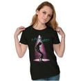 thumbnail image 3 of Michael Jackson Toe Stand Dance Womens Slim Fit Graphic Tee Brisco Brands S, 3 of 6
