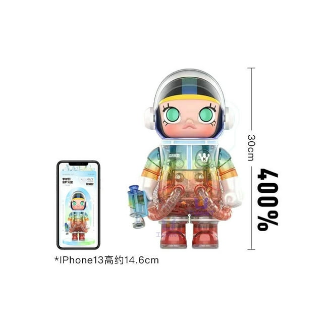 Maga Collection 400%Space Molly Spring Special Series Return Series Molly Anime Figure Fashion Cute Model Doll Collection Gift