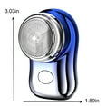 thumbnail image 3 of PATLOLLAV Mini Electric Shaver,2024 New Mini Shaver Portable Electric Shaver,Powerful Storm Shaver for Men, Rechargeable USB Mini Shaver,Easy One-Button Use Suitable for Home,Car Travel, 3 of 5