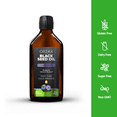 thumbnail image 3 of ORZAX 5000 mg Black Seed Oil Organic Cold Pressed Drops with 50 mg Thymoquinone for Immune Support, Good Hair, Skin, and Joints (240 ml), 3 of 7
