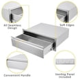 thumbnail image 4 of Outdoor Kitchen Drawers, Stainless Steel BBQ Access Drawers,Outdoor Kitchen Cabinets, Stainless Steel Kitchen Drawer for Outdoor Kitchen Island, Patio Grill Station, 4 of 9