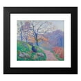 thumbnail image 2 of Paul Madeline 23x20 Black Modern Framed Museum Art Print Titled - On the Way to Diben (1910), 2 of 5