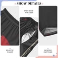 thumbnail image 4 of Wobogo Red and White Mask Long Pajama Pants Bottoms Soft Sleepwear with Pockets, 4 of 9