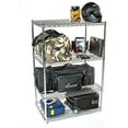 thumbnail image 2 of 18" Deep x 72" Wide x 63" High 4 Tier Chrome Starter Shelving Unit, 2 of 6