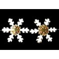 thumbnail image 2 of 2 Golden Cloisonne Snowflake Centerpiece 30x27x4mm Beads 8638H, 2 of 3