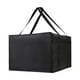 thumbnail image 1 of Bolsa térmica para entrega de alimentos, bolsa para calentar alimentos, bolsa para comestibles para picnic (negra), 1 of 9