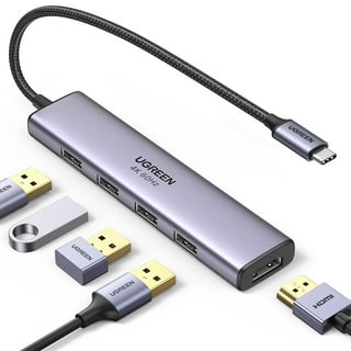 DrPhone MD6 - Adaptateur Multiport Hub USB-C 13 en 1 - Station d