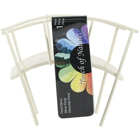 Mini Iron Garden Bridge 3.5"-Cream