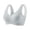 Blue13, variant on Patterned Bralettes for Women Wireless Soft Support Push Up Bras Seamless Stretchy Back Closure Push Up Bras for Daily