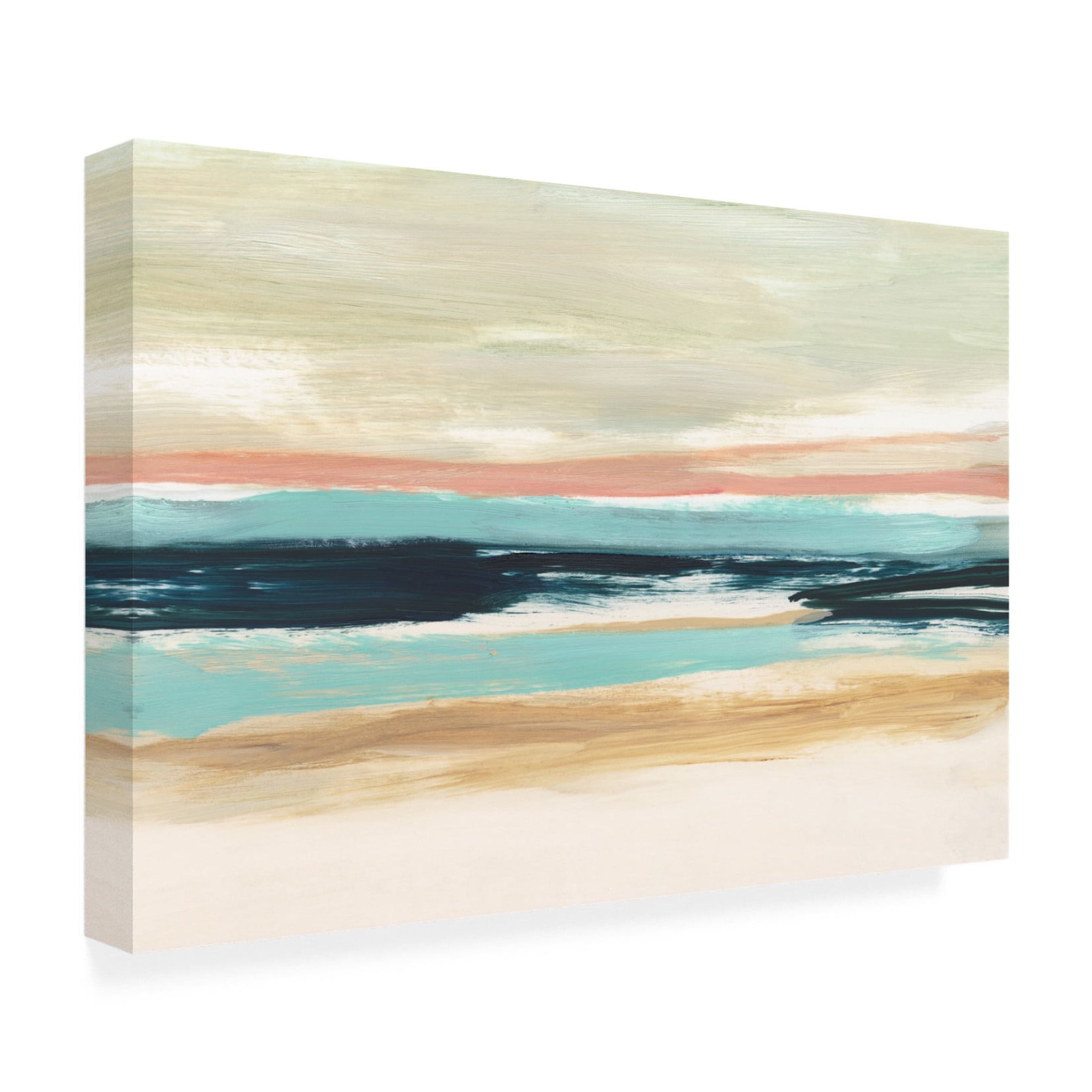 Trademark Fine Art Ethan Harper  Caribbean Tides II Canvas Wall Art