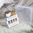 thumbnail image 4 of Miangastore Nail Display Box Purple 3Pcs 2.95x2.95x0.98in, 4 of 9