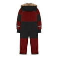 thumbnail image 6 of Staki Girls One Piece Snowsuits Kids Fleece-Lined Waterproof Ski Suits Coveralls Snow Suit for Kids 6M,12M,18M,24M,3T,4T,5T,6-10Y,11-14Y(Red,9-10 Years), 6 of 7